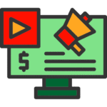 Paid social advertising